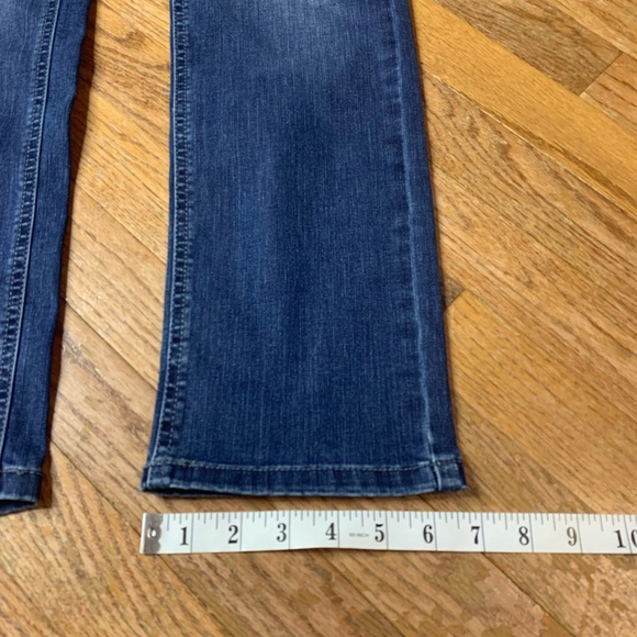 NWT Santana Jeans High Rise Slim Leg Blue Denim - Size 6 - Picture 9 of 9